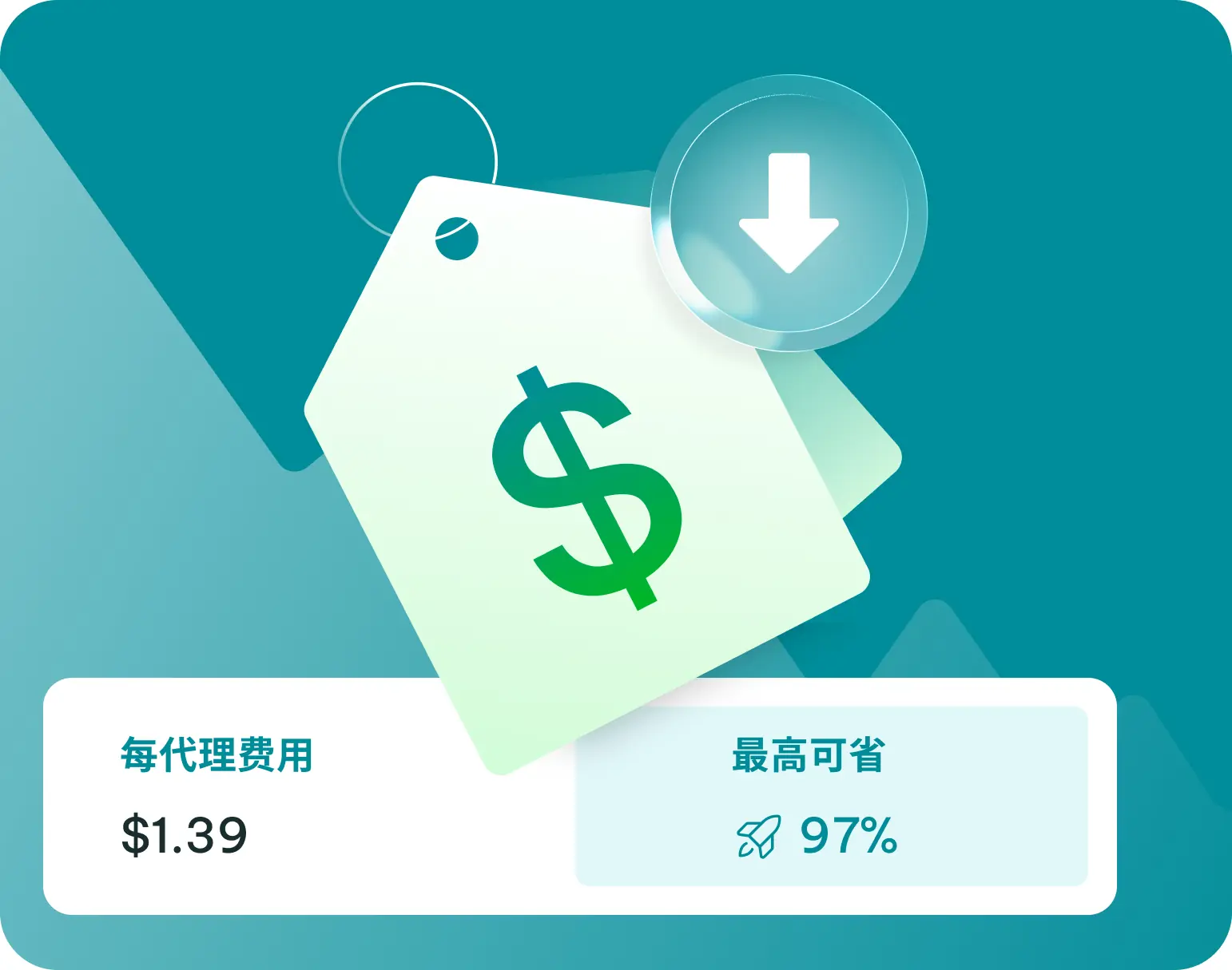 单位成本更低